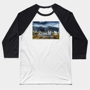 Old Country Church - Graphic 1 Baseball T-Shirt